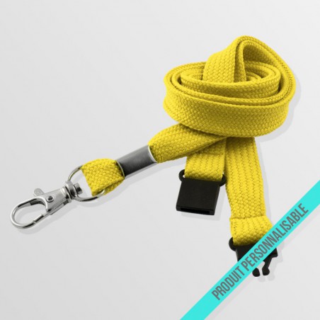 Tour de cou personnalisable avec bague anti-étouffement