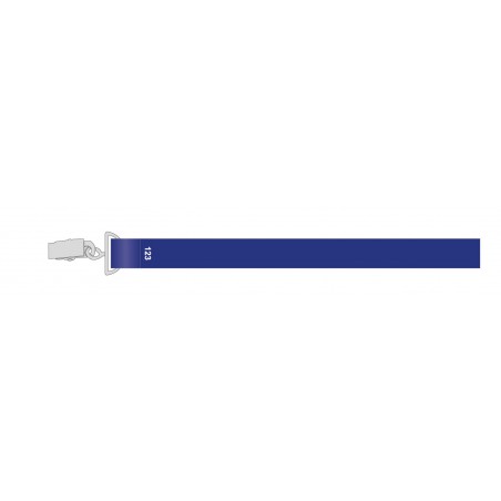 Tour de cou personnalisable avec attache anti-étouffement