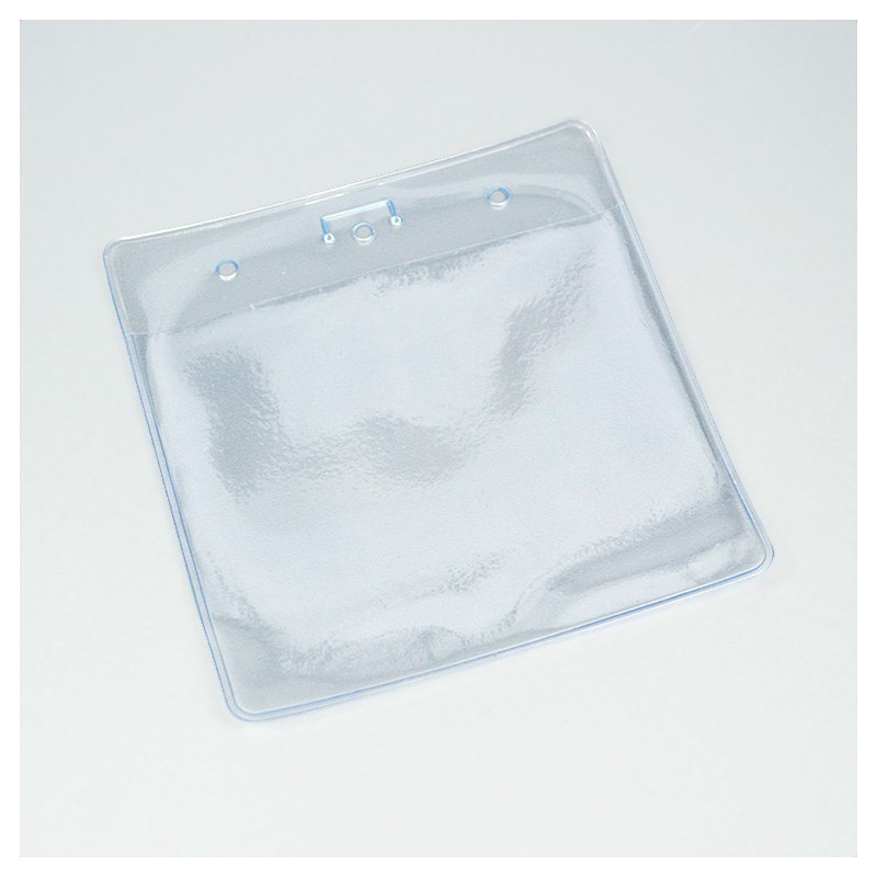 Porte badge tour de cou en plastique souple - 123 Tours de cou