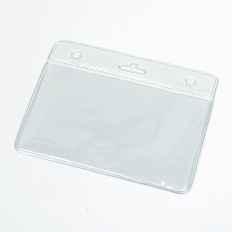 Porte badge souple avec double pochette - 123 Tours de cou