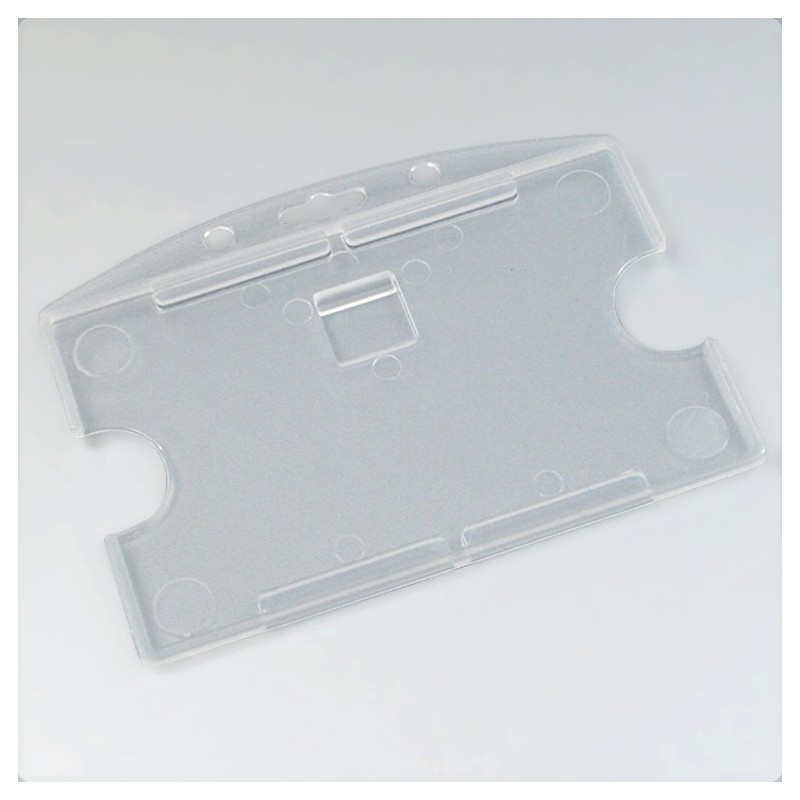 Porte badge plastique rigide - 123 Tours de cou