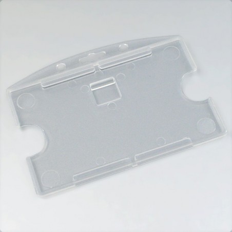 Porte badge plastique rigide - 123 Tours de cou