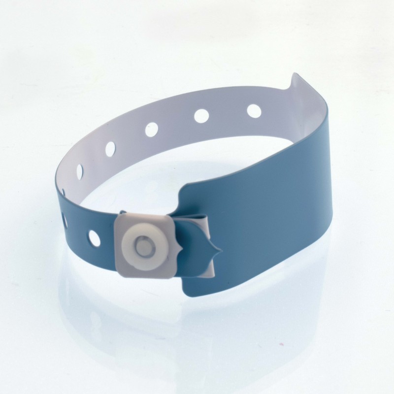 Bracelet vinyle à panneau d'écriture : identification / contrôle