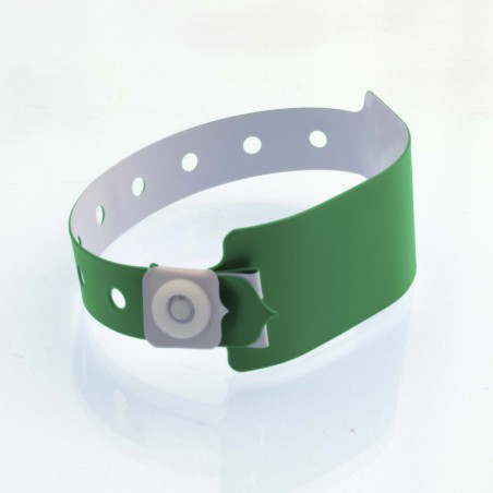 Bracelet vinyle à panneau d'écriture : identification / contrôle