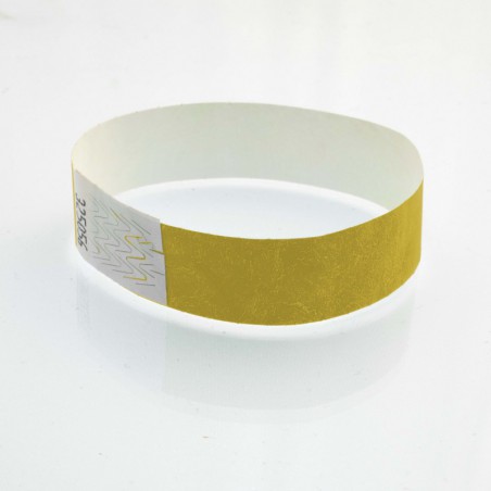 Bracelet tyvek 19 mm : contrôle / identification - 123 Bracelets