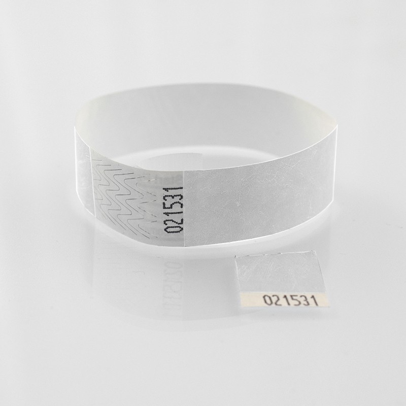 Bracelet velcro 12 mm : identification / contrôle - 123 Bracelets
