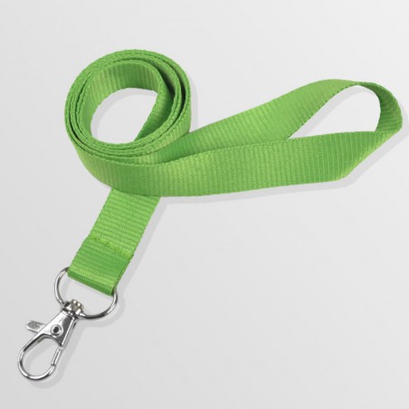 cordon personnalisable attache mousqueton