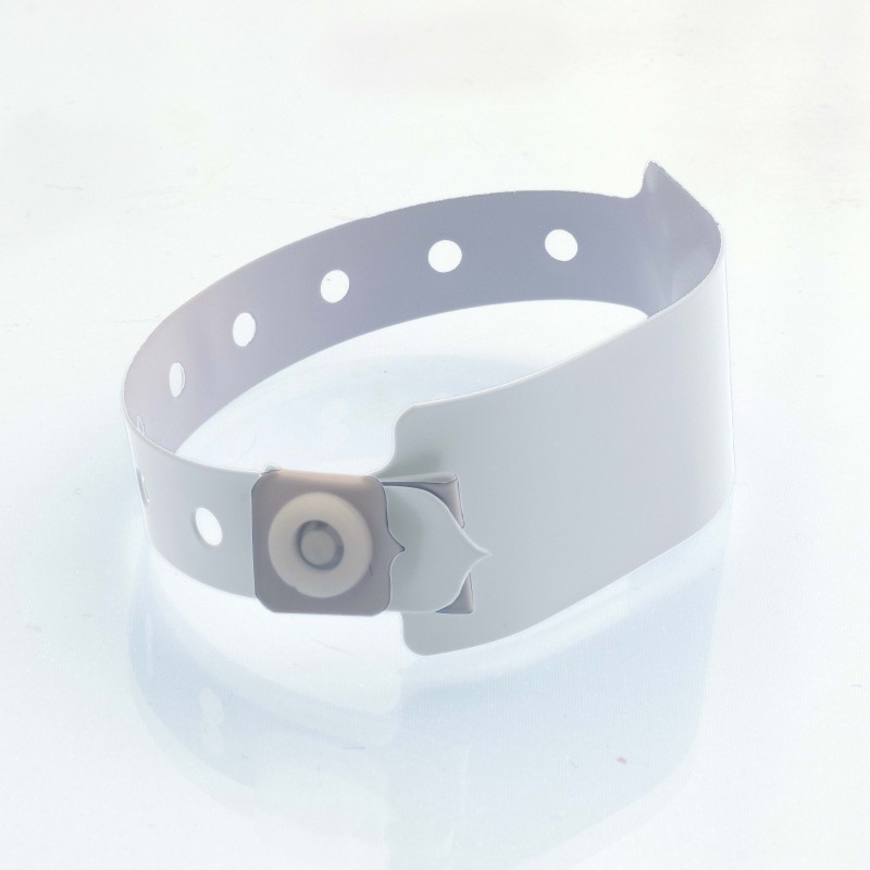 Bracelet vinyle à panneau d'écriture : identification / contrôle