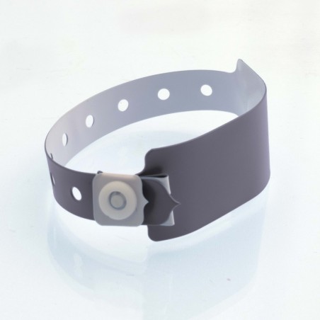Bracelet vinyle à panneau d'écriture : identification / contrôle