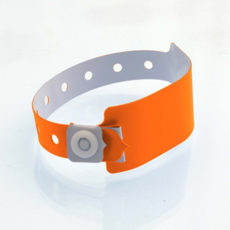 Bracelet vinyle à panneau d'écriture : identification / contrôle