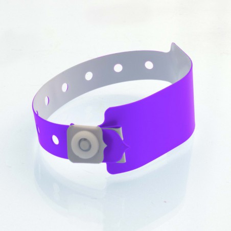 Bracelet vinyle à panneau d'écriture : identification / contrôle