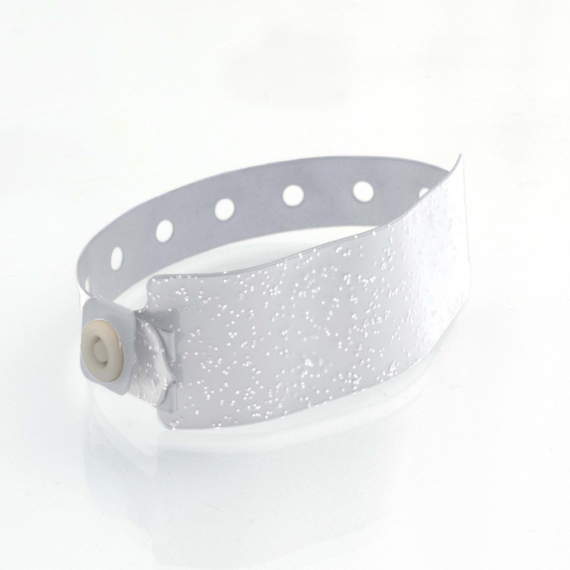 Bracelet vinyle à panneau d'écriture : identification / contrôle