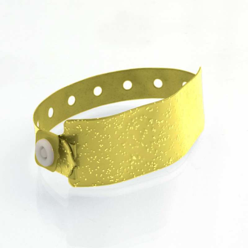 Bracelet vinyle à panneau d'écriture : identification / contrôle