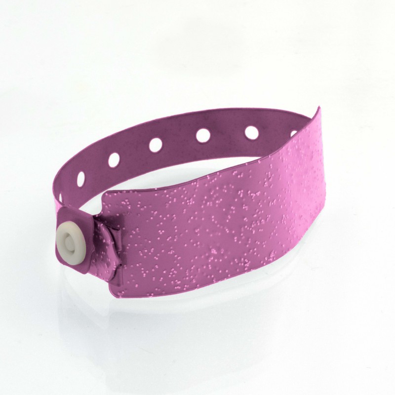 Bracelet vinyle à panneau d'écriture : identification / contrôle