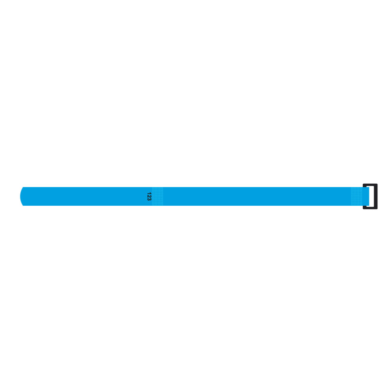 Bracelet velcro personnalisable : 20 millimètres - 123 Bracelets