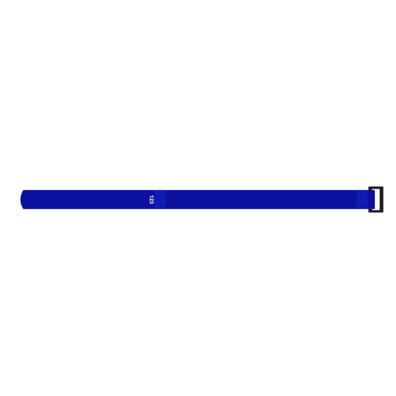 Bracelet velcro personnalisable : 20 millimètres - 123 Bracelets