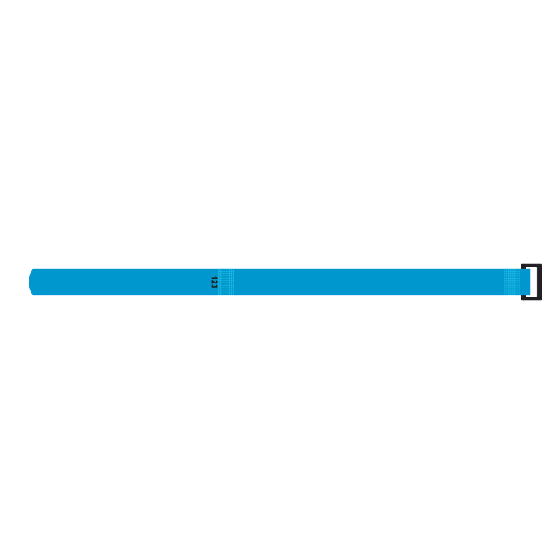 Bracelet velcro personnalisable : 20 millimètres - 123 Bracelets