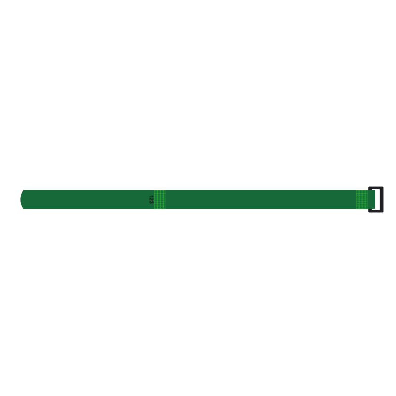 Bracelet velcro personnalisable : 20 millimètres - 123 Bracelets