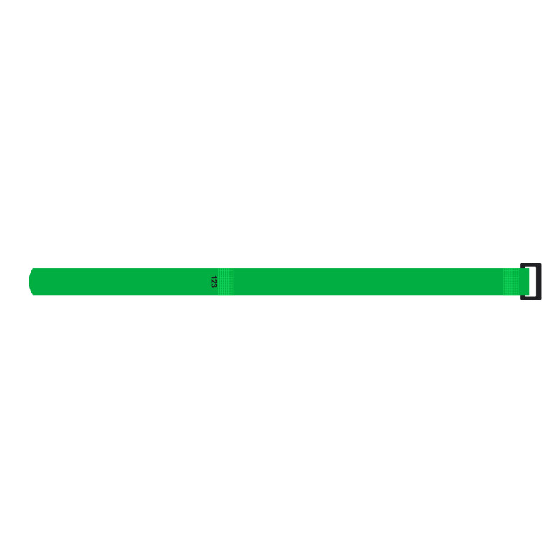Bracelet velcro personnalisable : 20 millimètres - 123 Bracelets