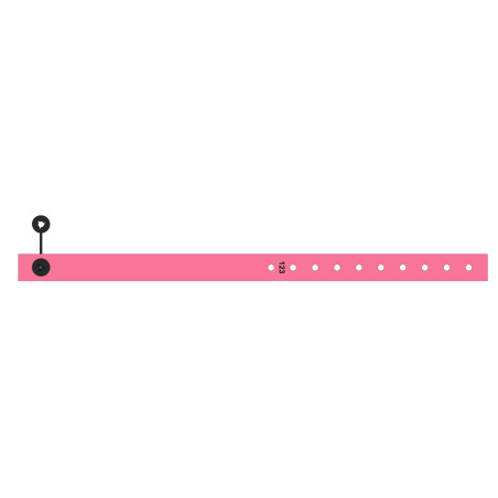 Bracelet satin personnalisé fermeture par clip : événementiel