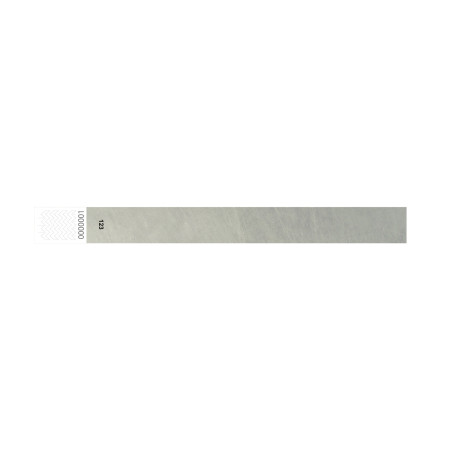Bracelet tyvek personnalisé : 25 millimètres - 123 Bracelets