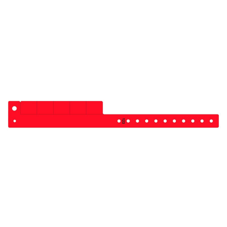 Bracelet vinyle personnalisable : 5 coupons - 123 Bracelets