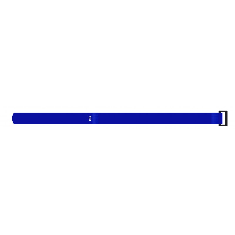 Bracelet velcro personnalisable : 20 millimètres - 123 Bracelets