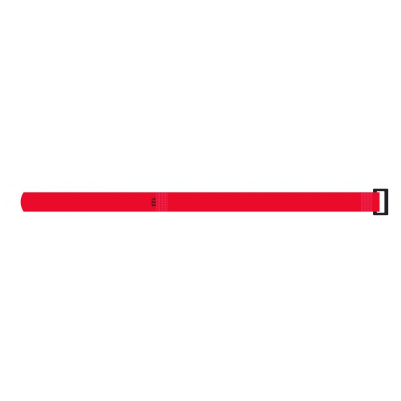 Bracelet velcro personnalisable : 20 millimètres - 123 Bracelets