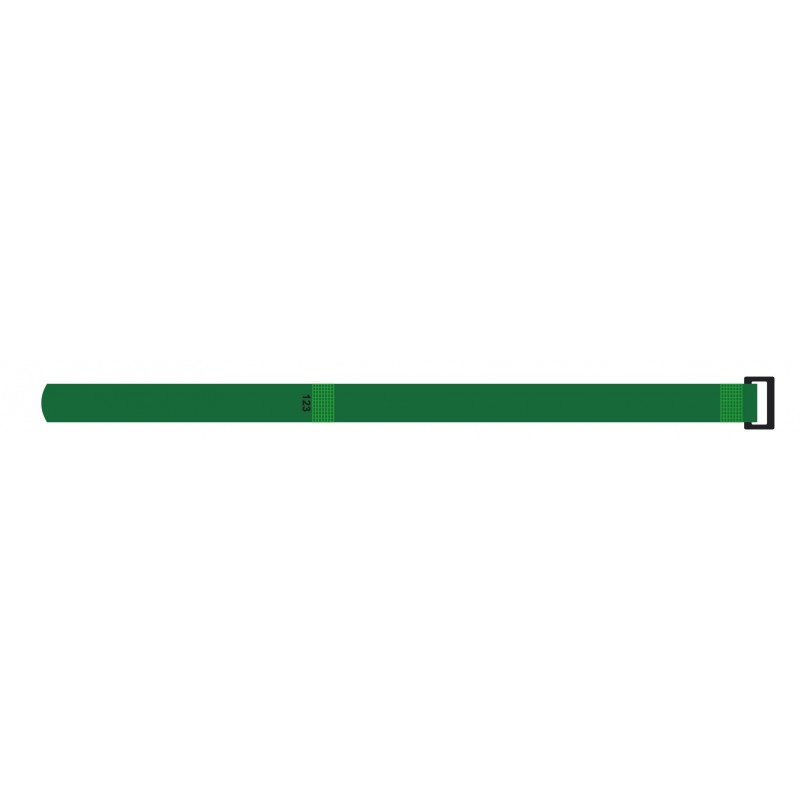 Bracelet velcro personnalisable : 20 millimètres - 123 Bracelets