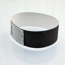 Bracelet tyvek 25 mm : identification / contrôle - 123 Bracelets Bracelet tyvek 25 mm : identification / contrôle - 123 Bracelets