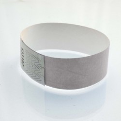 Bracelet tyvek 25 mm : identification / contrôle - 123 Bracelets Bracelet tyvek 25 mm : identification / contrôle - 123 Bracelets
