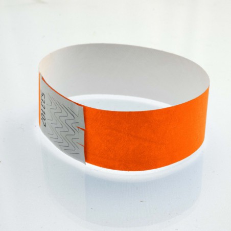 Bracelet tyvek 25 mm : identification / contrôle - 123 Bracelets