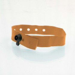 Bracelet identification tissu : fermeture par clip - 123 Bracelets Bracelet identification tissu : fermeture par clip - 123 Bracelets