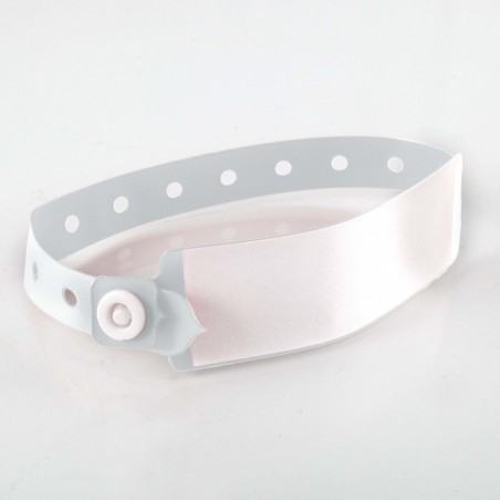 Bracelet a panneau d'écriture adulte : identification hôpital