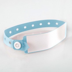 Bracelet a panneau d'écriture adulte : identification hôpital Bracelet a panneau d'écriture adulte : identification hôpital