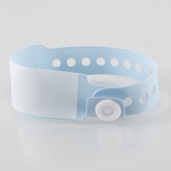 Bracelet a panneau d'écriture enfant : identification hôpital Bracelet a panneau d'écriture enfant : identification hôpital