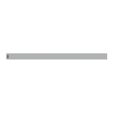 Bracelet silicone personnalisé : taille adulte - 123 Bracelets