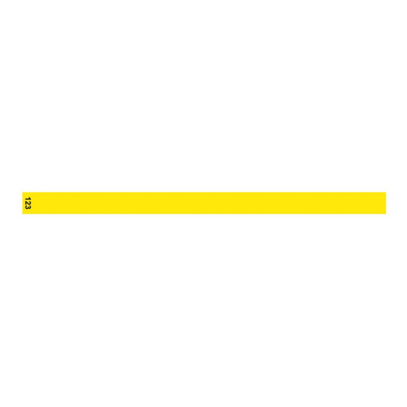 Bracelet silicone personnalisé : taille adulte - 123 Bracelets