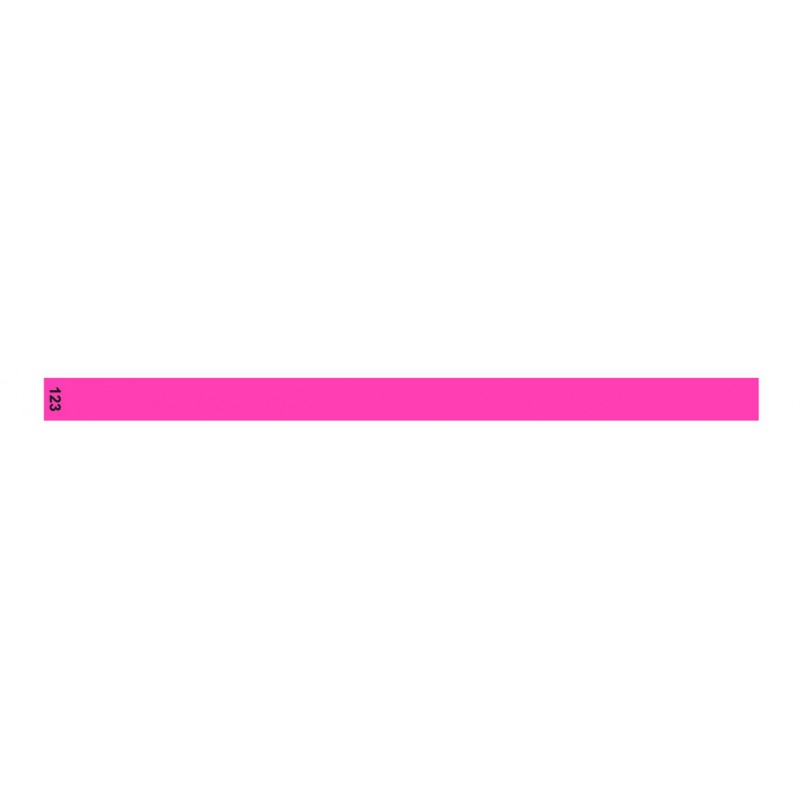 Bracelet silicone personnalisé : taille adulte - 123 Bracelets