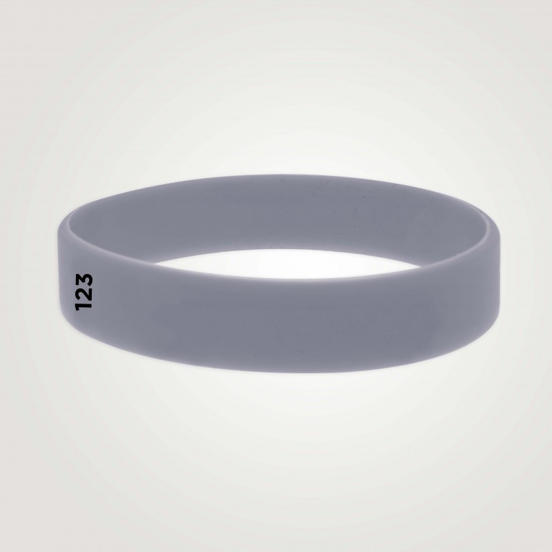 Bracelet silicone personnalisé : taille enfant - 123 Bracelets