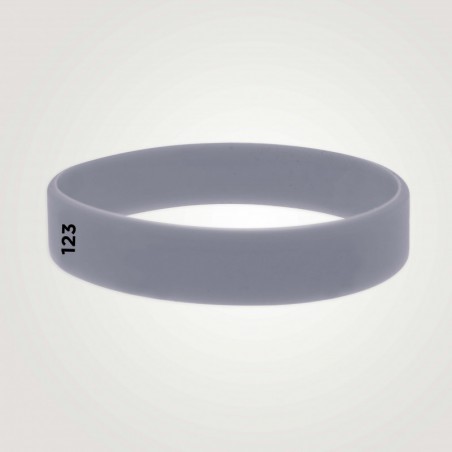 Bracelet silicone personnalisé : taille enfant - 123 Bracelets