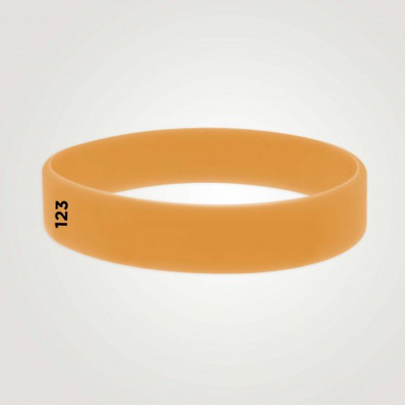 Bracelet silicone personnalisé : taille enfant - 123 Bracelets