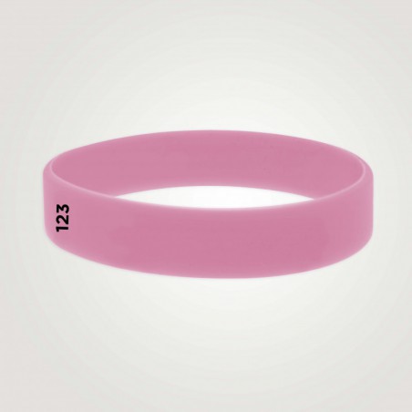 Bracelet silicone personnalisé : taille enfant - 123 Bracelets