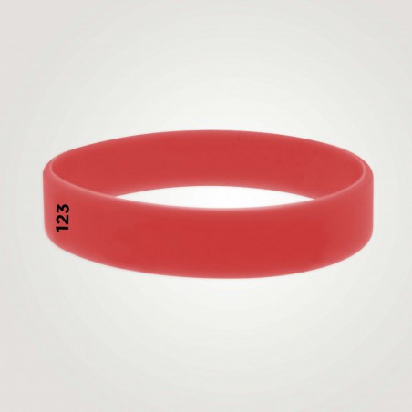 Bracelet silicone personnalisé : taille enfant - 123 Bracelets