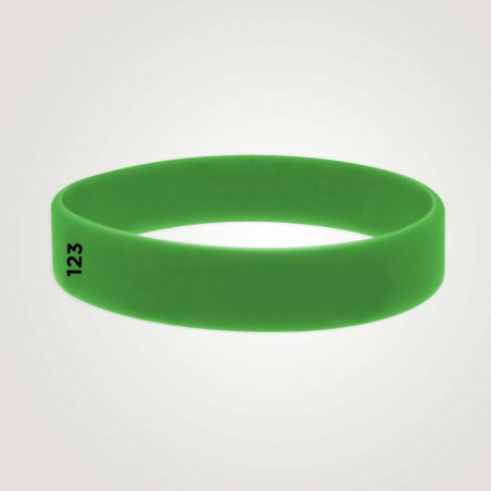 Bracelet silicone personnalisé : taille enfant - 123 Bracelets