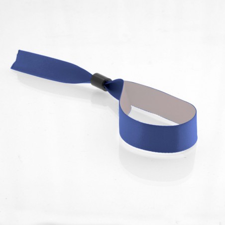 Bracelet satin personnalisé fermeture bague : événementiel