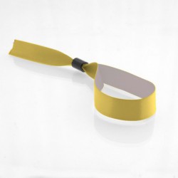 Bracelet satin personnalisé fermeture bague : événementiel