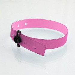 Bracelet satin personnalisé fermeture par clip : événementiel