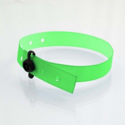 Bracelet satin personnalisé fermeture par clip : événementiel