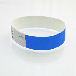 Bracelet tyvek personnalisé : 19 millimètres - 123 Bracelets